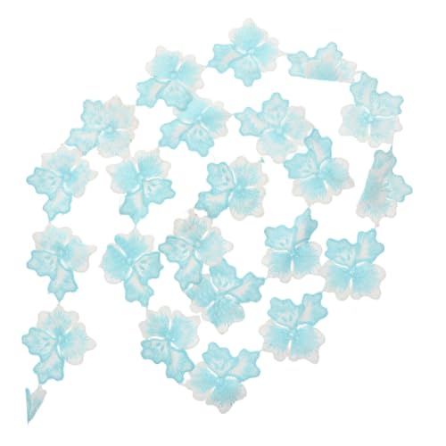 OSALADI Yards Elegantes Spitzenband Milchseide Dekoratives Stickerei Band für Hochzeitsdekoration Diy Projekte und Bastelarbeiten Himmelblau OSALADI Yards Elegantes Spitzenband Milchseide Dekoratives Stickerei Band für Hochzeitsdekoration Diy Projekte und Bastelarbeiten Himmelblau von OSALADI