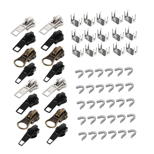 OSALADI Zipper Reparatur Ersatzteile für Jacken Taschen Gepäck Zipper Puller Reparaturkit mit Abnehmbarem Mechanismus für Einfache Installation und Langlebige Nutzung OSALADI Zipper Reparatur Ersatzteile für Jacken Taschen Gepäck Zipper Puller Reparaturkit mit Abnehmbarem Mechanismus für Einfache Installation und Langlebige Nutzung von OSALADI