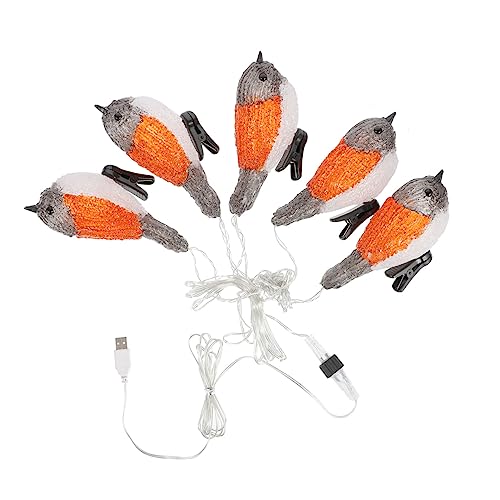 OSALADI -lichterkette Aus Acryl in Vogelform Solarbetrieben Geringer Verbrauch Für Festival-dekoration OSALADI -lichterkette Aus Acryl in Vogelform Solarbetrieben Geringer Verbrauch Für Festival-dekoration von OSALADI