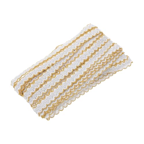 OSALADI zarter Besatz Kind Kleidung Hochzeit Spitze Paillettenfransen Stickerei DIY trimmen geflecht trimmen selber machen DIY bastelleiste Rockkragen Zopfbesatz Polyestergarn Beige OSALADI zarter Besatz Kind Kleidung Hochzeit Spitze Paillettenfransen Stickerei DIY trimmen geflecht trimmen selber machen DIY bastelleiste Rockkragen Zopfbesatz Polyestergarn Beige von OSALADI