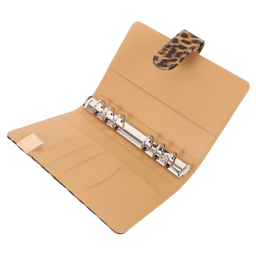 PU Notizbuch Hülle mit Magnetverschluss Nachfüllbarer Ringbinder für Budgetplanung Dekorative Notizblock Hülle Praktische Organizer für Schule Büro und Reisen von OSALADI