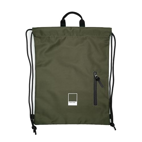 PANTONE™ Urban – Turnbeutel 51x35.5 16L Sporttasche Damen und Herren Strapazierfähig Polyester, Sportbeutel mit Kordelzugverschluss Satch Gym Bag, Rucksack Stofftasche Reißverschlusstasche Tragegriff von OSAMA