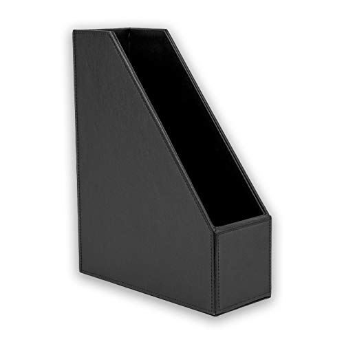 Osco Faux Leather Magazine Rack - Black Osco Faux Leather Magazine Rack - Black von OSCO