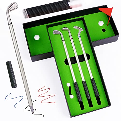 OSDUE Golf Pen Set, Golfstift Geschenke für Männer, Mini Desktop Spiele, lustiges Fidget Spielzeug, Golf Kugelschreiber Geschenk für Erwachsene, Mitarbeiter, Männer, Boss OSDUE Golf Pen Set, Golfstift Geschenke für Männer, Mini Desktop Spiele, lustiges Fidget Spielzeug, Golf Kugelschreiber Geschenk für Erwachsene, Mitarbeiter, Männer, Boss von OSDUE