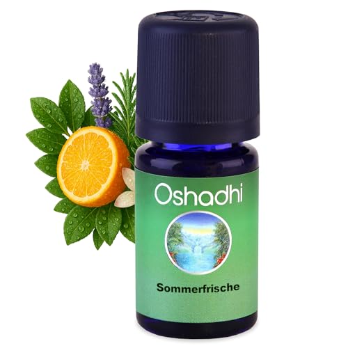 Oshadhi Sommerfrische Duftöl | 100% NATURREINE ätherische Öle | Erfrischender Sommerduft mit Zitrone, Orange & Bergamotte | Aromatherapie & Raumbeduftung | Tierversuchsfrei Oshadhi Sommerfrische Duftöl | 100% NATURREINE ätherische Öle | Erfrischender Sommerduft mit Zitrone, Orange & Bergamotte | Aromatherapie & Raumbeduftung | Tierversuchsfrei von OSHADHI