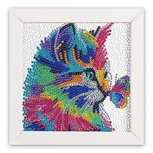 OSLEY Diamond Painting Kinder Set, 5D DIY Cartoon Diamant Painting Bilder, 15x15cm Leinwand und mit 18x18cm Bilderrahmen für Kinder und Mädchen, Erwachsene geeignet OSLEY Diamond Painting Kinder Set, 5D DIY Cartoon Diamant Painting Bilder, 15x15cm Leinwand und mit 18x18cm Bilderrahmen für Kinder und Mädchen, Erwachsene geeignet von OSLEY