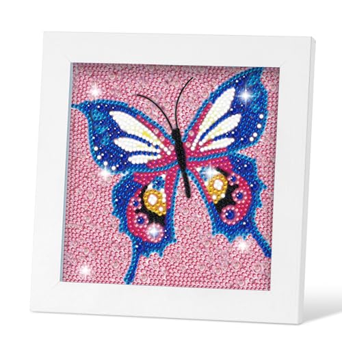 OSLEY Diamond Painting Kinder Set, 5D DIY Cartoon Diamant Painting Bilder, 15x15cm Leinwand und mit 18x18cm Bilderrahmen für Kinder und Mädchen, Erwachsene geeignet OSLEY Diamond Painting Kinder Set, 5D DIY Cartoon Diamant Painting Bilder, 15x15cm Leinwand und mit 18x18cm Bilderrahmen für Kinder und Mädchen, Erwachsene geeignet von OSLEY