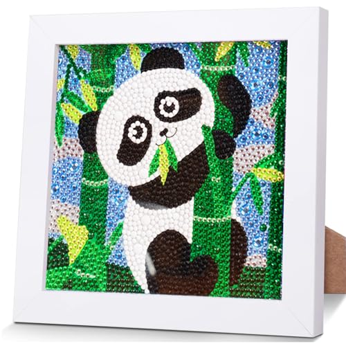 OSLEY Diamond Painting Kinder Set, 5D DIY Cartoon Diamant Painting Bilder, 15x15cm Leinwand und mit 18x18cm Bilderrahmen für Kinder und Mädchen, Erwachsene geeignet OSLEY Diamond Painting Kinder Set, 5D DIY Cartoon Diamant Painting Bilder, 15x15cm Leinwand und mit 18x18cm Bilderrahmen für Kinder und Mädchen, Erwachsene geeignet von OSLEY