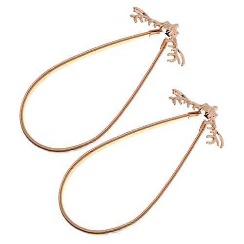 OSOLADY 1 Paar Vorhangbinder Vorhanghalter Vorhangclips Krawatten Vintage Heimdekor Vorhanghalter Vorhangschnalle Hirschhorn Raffhalter Dekoration Heimvorhangclip Goldenes OSOLADY 1 Paar Vorhangbinder Vorhanghalter Vorhangclips Krawatten Vintage Heimdekor Vorhanghalter Vorhangschnalle Hirschhorn Raffhalter Dekoration Heimvorhangclip Goldenes von OSOLADY