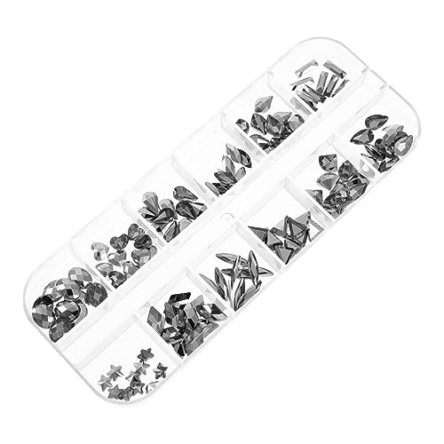 OSOLADY 1 Schachtel DIY Nagel bohrer Strass-Maniküre-Charme Nagel Strass Nail-Art-Charme Edelsteine für Nägel Nail-Art-Handwerk Nagelanhänger selber machen Metall Black OSOLADY 1 Schachtel DIY Nagel bohrer Strass-Maniküre-Charme Nagel Strass Nail-Art-Charme Edelsteine für Nägel Nail-Art-Handwerk Nagelanhänger selber machen Metall Black von OSOLADY