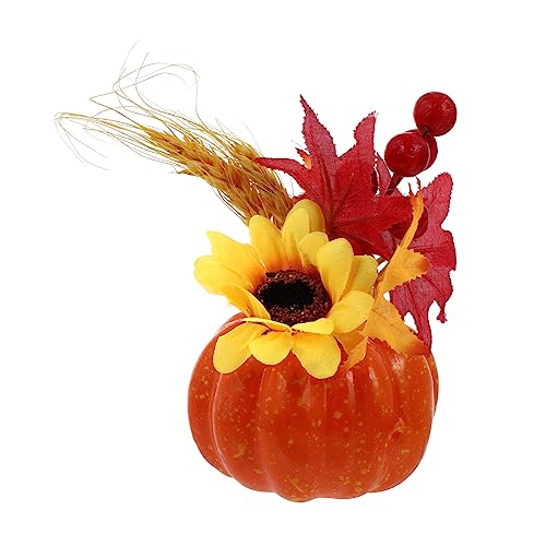 OSOLADY 1 Stück Halloween Tischdekoration Kürbis Verzierter Partei Landschaftsgestaltung Ornament von OSOLADY