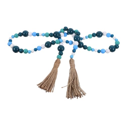 OSOLADY 1 Stück Holzperlen Tassel Dekoration Hängendes Ornament für Kinderzimmer Design Praktische und Wiederverwendbare Deko für Einladende Wohnräume Einfache Handhabung und Langlebige OSOLADY 1 Stück Holzperlen Tassel Dekoration Hängendes Ornament für Kinderzimmer Design Praktische und Wiederverwendbare Deko für Einladende Wohnräume Einfache Handhabung und Langlebige von OSOLADY