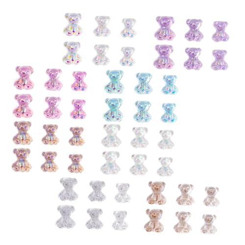 OSOLADY 100Stücke DIY Bär Nagel Charms Kreative Maniküre Abziehbilder für Faszinierende Nail Art Sicher und Einfach Anzuwenden für DIY und Nagelkünstler OSOLADY 100Stücke DIY Bär Nagel Charms Kreative Maniküre Abziehbilder für Faszinierende Nail Art Sicher und Einfach Anzuwenden für DIY und Nagelkünstler von OSOLADY