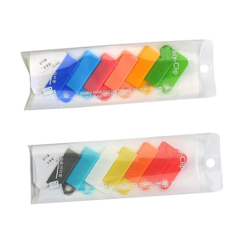 OSOLADY 12 Stück Teiliges Bunte Kunststoffklammern Vielseitige Haushalts Büroklammern zum Sortieren Starke Haltekraft für Dokumente Snacks und Kabel Einfache Handhabung Zufällige Farbe OSOLADY 12 Stück Teiliges Bunte Kunststoffklammern Vielseitige Haushalts Büroklammern zum Sortieren Starke Haltekraft für Dokumente Snacks und Kabel Einfache Handhabung Zufällige Farbe von OSOLADY