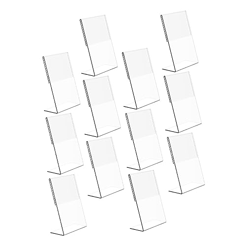 OSOLADY 12Stücke Acryl Tischkartenhalter für Hochzeit Klare und Tischnummernrahmen Stabiler Bildhalter für Veranstaltungen Restaurants und Messen OSOLADY 12Stücke Acryl Tischkartenhalter für Hochzeit Klare und Tischnummernrahmen Stabiler Bildhalter für Veranstaltungen Restaurants und Messen von OSOLADY