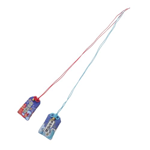 OSOLADY 2 Stück Japanische Omamori Amulet Koi Fisch Anhänger für Glück und Wohlstand Traditionelles Hänge Amulett mit Hochwertiger Stickerei für Auto und Wohnkultur OSOLADY 2 Stück Japanische Omamori Amulet Koi Fisch Anhänger für Glück und Wohlstand Traditionelles Hänge Amulett mit Hochwertiger Stickerei für Auto und Wohnkultur von OSOLADY