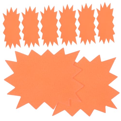 OSOLADY 250 Stck. Fluoreszierende Preisschilder Handgeschriebene für Einzelhandel Explosion Preisschilder für Bekleidungsgeschäfte und Verkaufsaktionen von OSOLADY
