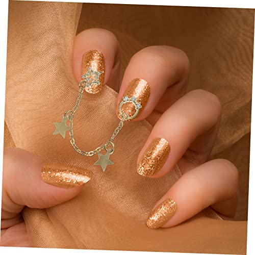 OSOLADY 3 Stück Teiliges Nagelkunst Kettenanhänger Kreative Legierungskette Eleganter Nagel Tassel Anhänger Vielseitig Fixierbar für Echte und Künstliche Nägel Modisches Nail Art Zubehör OSOLADY 3 Stück Teiliges Nagelkunst Kettenanhänger Kreative Legierungskette Eleganter Nagel Tassel Anhänger Vielseitig Fixierbar für Echte und Künstliche Nägel Modisches Nail Art Zubehör von OSOLADY