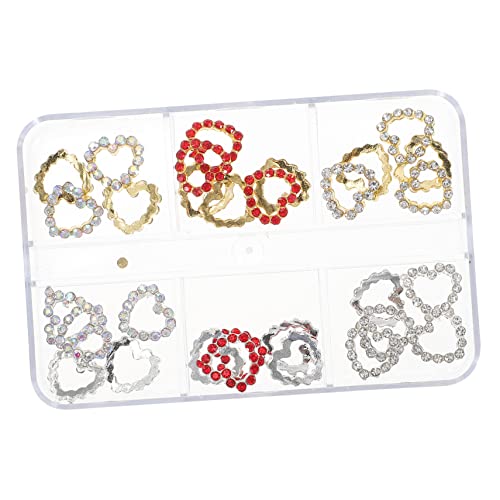 OSOLADY 30Stücke Charms Nagelkristalle und Strasssteine Nail Art Dekoration für Schimmernde Fingernägel und Zehennägel für Besondere Anlässe und Alltägliche Schönheit OSOLADY 30Stücke Charms Nagelkristalle und Strasssteine Nail Art Dekoration für Schimmernde Fingernägel und Zehennägel für Besondere Anlässe und Alltägliche Schönheit von OSOLADY