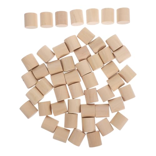 OSOLADY 50Stücke Unbemalte Holzblöcke Naturholz Bastelmaterial für DIY Projekte Bildung und Modellbau OSOLADY 50Stücke Unbemalte Holzblöcke Naturholz Bastelmaterial für DIY Projekte Bildung und Modellbau von OSOLADY