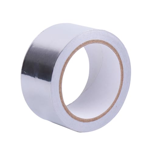 OSOLADY Aluminiumfolie Klebeband Selbstklebend Hochtemperaturbeständig Hitzeisolierend Feuchtigkeitsdicht für Klimaanlagen Heizungen Abgasrohre OSOLADY Aluminiumfolie Klebeband Selbstklebend Hochtemperaturbeständig Hitzeisolierend Feuchtigkeitsdicht für Klimaanlagen Heizungen Abgasrohre von OSOLADY