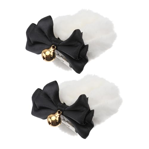OSOLADY Bärenohren Haarspangen aus Plüsch Weiche Haarklammern mit Schleife Niedliche Haarschmuck accessoires für Mädchen und Frauen Dekorative Clips für Partys und Alltag OSOLADY Bärenohren Haarspangen aus Plüsch Weiche Haarklammern mit Schleife Niedliche Haarschmuck accessoires für Mädchen und Frauen Dekorative Clips für Partys und Alltag von OSOLADY