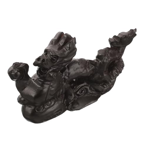 OSOLADY Chinesische Drachenstatue aus Holz Feng Shui Drachenfigur für Desktop Dekoration Glücksbringer aus Hochwertigem Holz Geschenkidee für Wohnzimmer und Büro OSOLADY Chinesische Drachenstatue aus Holz Feng Shui Drachenfigur für Desktop Dekoration Glücksbringer aus Hochwertigem Holz Geschenkidee für Wohnzimmer und Büro von OSOLADY