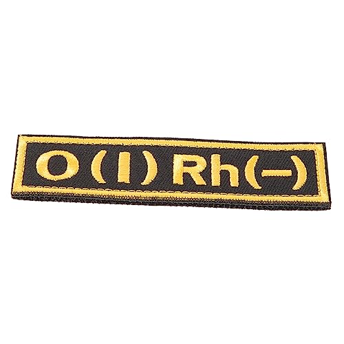 OSOLADY Dekorativer O Blutgruppen Aufnäher Selbstklebendes Blutgruppen Patch für Kleidung und Ausrüstung für Outdoor Aktivitäten und Notfälle Sorgt für und Schnelle OSOLADY Dekorativer O Blutgruppen Aufnäher Selbstklebendes Blutgruppen Patch für Kleidung und Ausrüstung für Outdoor Aktivitäten und Notfälle Sorgt für und Schnelle von OSOLADY