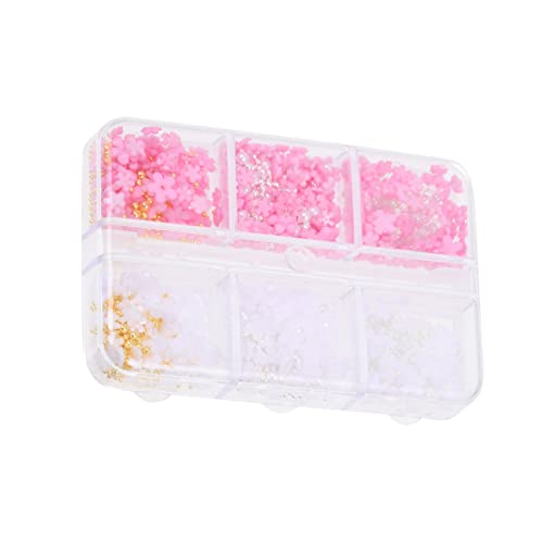 OSOLADY Fach Box Nagel Charms Set DIY Blumen Nagelkunst Dekoration Kreative Harz Maniküre Zubehör für Stilvolle Nageldesigns für Heimprojekte und OSOLADY Fach Box Nagel Charms Set DIY Blumen Nagelkunst Dekoration Kreative Harz Maniküre Zubehör für Stilvolle Nageldesigns für Heimprojekte und von OSOLADY