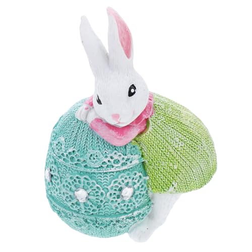 OSOLADY Osterhase Harzfigur Für Die Inneneinrichtung Bezauberndes Kaninchen Ornament Für Die Tischdekoration Hasen Ornament Aus Harz Osterschmuck OSOLADY Osterhase Harzfigur Für Die Inneneinrichtung Bezauberndes Kaninchen Ornament Für Die Tischdekoration Hasen Ornament Aus Harz Osterschmuck von OSOLADY
