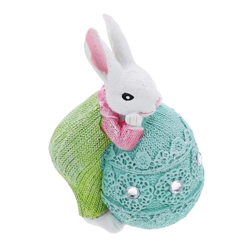 OSOLADY Osterhase Harzfigur Für Die Inneneinrichtung Bezauberndes Kaninchen Ornament Für Die Tischdekoration Hasen Ornament Aus Harz Osterschmuck OSOLADY Osterhase Harzfigur Für Die Inneneinrichtung Bezauberndes Kaninchen Ornament Für Die Tischdekoration Hasen Ornament Aus Harz Osterschmuck von OSOLADY