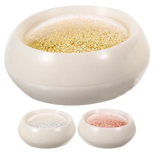 OSOLADY Schachteln Nagelkunst Stahlkugeln Roségold Gold und Silber Dekorative Perlen für DIY Nagelkunst und Schmuck für Kreative Maniküren und Bastelprojekte OSOLADY Schachteln Nagelkunst Stahlkugeln Roségold Gold und Silber Dekorative Perlen für DIY Nagelkunst und Schmuck für Kreative Maniküren und Bastelprojekte von OSOLADY