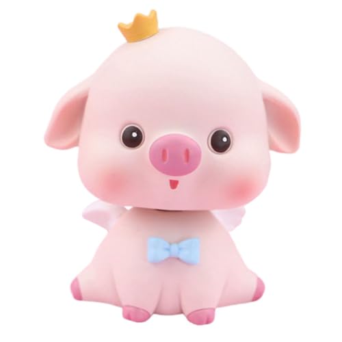 OSOLADY Schwein Schreibtischdeko Schweinchen Ornament Auto Dekoration Deko Wohnaccessoire Büro Zimmer Schwein Mit Offenen Augen OSOLADY Schwein Schreibtischdeko Schweinchen Ornament Auto Dekoration Deko Wohnaccessoire Büro Zimmer Schwein Mit Offenen Augen von OSOLADY