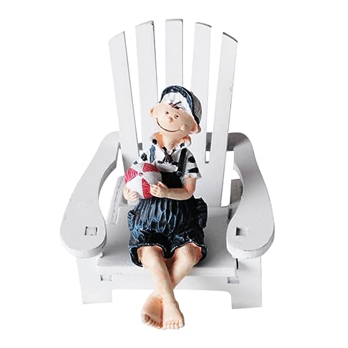 OSOLADY Strandstuhl Kreatives Holzornament für Tischdekoration Puppenhaus Accessoire Sommerdeko für Wohnzimmer und Schlafzimmer Perfektes Fotorequisit für Unvergessliche OSOLADY Strandstuhl Kreatives Holzornament für Tischdekoration Puppenhaus Accessoire Sommerdeko für Wohnzimmer und Schlafzimmer Perfektes Fotorequisit für Unvergessliche von OSOLADY
