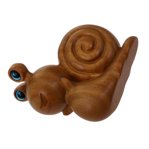 OSOLADY Tee-Haustier-Ornament Aus Holz Schnecken-Ornament Heim-Desktop-zubehör Schnecken-Dekoration Fürs Büro OSOLADY Tee-Haustier-Ornament Aus Holz Schnecken-Ornament Heim-Desktop-zubehör Schnecken-Dekoration Fürs Büro von OSOLADY