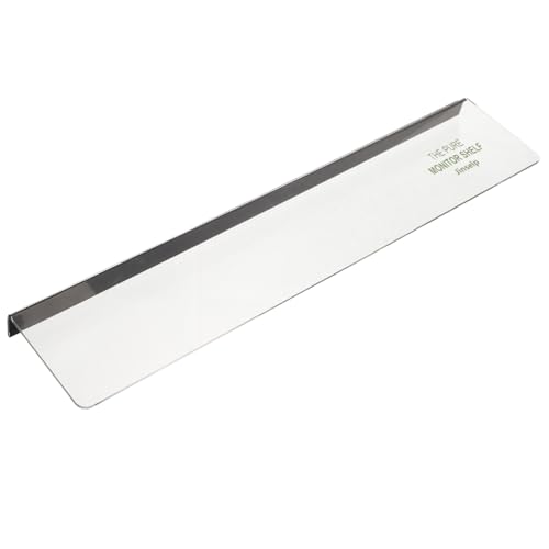 OSOLADY Transparentes Acryl memoboard für Computer Selbstklebende Monitor notiztafel mit Starker Haftung Praktische Bürodekoration für Schreibtisch Einfache Anbringung am von OSOLADY