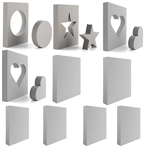 10 Stück/Set Stern, Kreis, groß, quadratisch, Schaumstoff, grau, formbar, Schaumstoff-Stempelkissen, Schaumstoff, Schaumstoff, für Skulpturen, Modellieren, DIY-Kunst- und Handwerksprojekte 10 Stück/Set Stern, Kreis, groß, quadratisch, Schaumstoff, grau, formbar, Schaumstoff-Stempelkissen, Schaumstoff, Schaumstoff, für Skulpturen, Modellieren, DIY-Kunst- und Handwerksprojekte von OTCRAFT