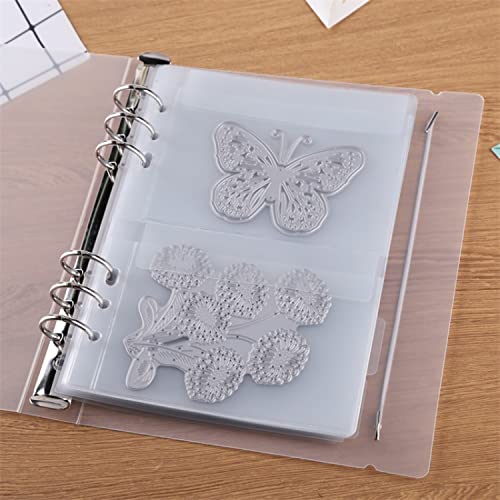 20 Stück Bindertaschen A5 Größe 6 Löcher Binder Ordner für 6-Ringe Notebook Binder Lose Blätter Taschen wasserdichte PVC-Tasche Dokument Archivierung Taschen für DIY Scrapbooking Papier 20 Stück Bindertaschen A5 Größe 6 Löcher Binder Ordner für 6-Ringe Notebook Binder Lose Blätter Taschen wasserdichte PVC-Tasche Dokument Archivierung Taschen für DIY Scrapbooking Papier von OTCRAFT