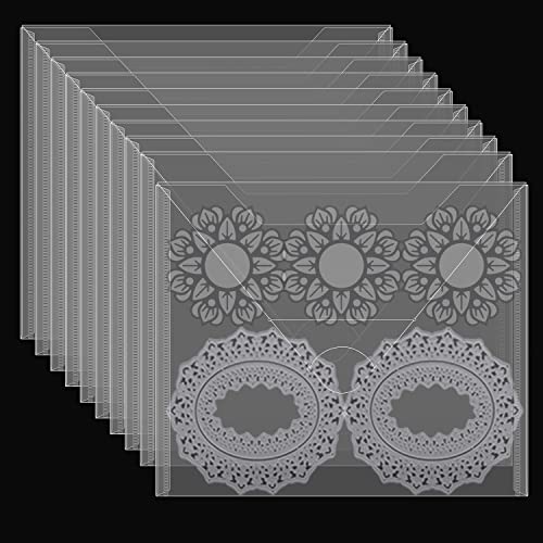 20 Stück Stempel und Stanzformen, transparente Kunststoffbeutel, Aufbewahrungsbehälter für Stanzformen, Schablonen, Album, Stempel, Basteln DIY, Scrapbooking, Papier, Karten, Basteln, Stanzformen 20 Stück Stempel und Stanzformen, transparente Kunststoffbeutel, Aufbewahrungsbehälter für Stanzformen, Schablonen, Album, Stempel, Basteln DIY, Scrapbooking, Papier, Karten, Basteln, Stanzformen von OTCRAFT