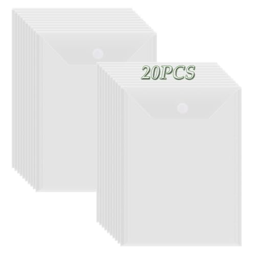 20 Stück Stempel und Stanzformen, wiederverschließbar, transparente Kunststoffbeutel AlbumStempelBasteln DIY, Scrapbookin Papier KartenBastelnStanzformenAufbewahrungstasche von OTCRAFT
