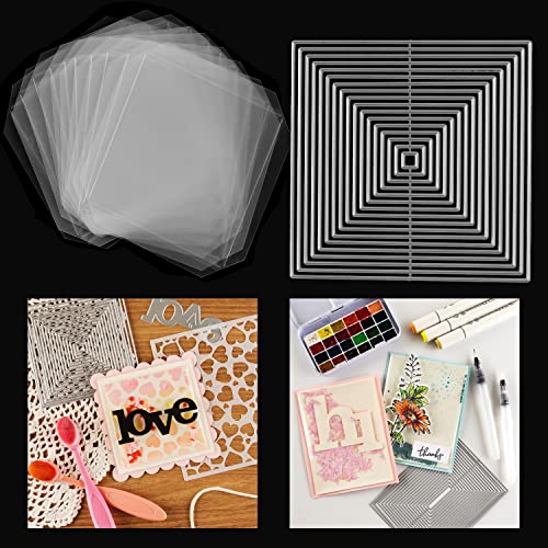 27 Stück/Set flache Shaker-Abdeckungen mit Stanzformen für quadratische flache Shaker-Abdeckungen, Kartenherstellung, Acetat, Blätter, Kunsthandwerk ProjekteDIY, Scrapbooking, Zubehör, handgefertigt 27 Stück/Set flache Shaker-Abdeckungen mit Stanzformen für quadratische flache Shaker-Abdeckungen, Kartenherstellung, Acetat, Blätter, Kunsthandwerk ProjekteDIY, Scrapbooking, Zubehör, handgefertigt von OTCRAFT