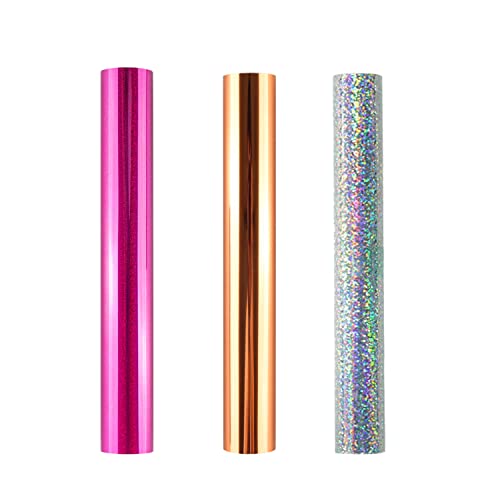 3 Stück glitzernde Heißfolie, metallische Vielfalt, schöne Diamantfarbe, Meter Faserrollen, Heißstempelfolie, Folie von Laserdrucker und Laminiertoner, reaktive Folie für Scrapbooking, Papierhandwerk 3 Stück glitzernde Heißfolie, metallische Vielfalt, schöne Diamantfarbe, Meter Faserrollen, Heißstempelfolie, Folie von Laserdrucker und Laminiertoner, reaktive Folie für Scrapbooking, Papierhandwerk von OTCRAFT