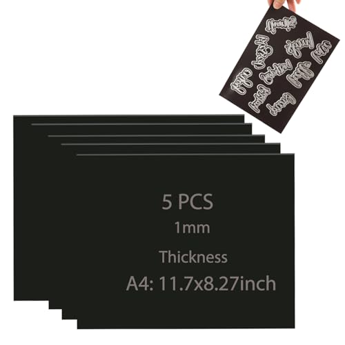 5 Stück A4 1 mm Dicke, doppelseitig, starke Magnetbögen, Metall-Stanzformen, Aufbewahrung, Organisieren, Basteln, Werkzeug, Scrapbooking, Kunst und Handwerk, flexible 29,7 x 20,8 cm 5 Stück A4 1 mm Dicke, doppelseitig, starke Magnetbögen, Metall-Stanzformen, Aufbewahrung, Organisieren, Basteln, Werkzeug, Scrapbooking, Kunst und Handwerk, flexible 29,7 x 20,8 cm von OTCRAFT