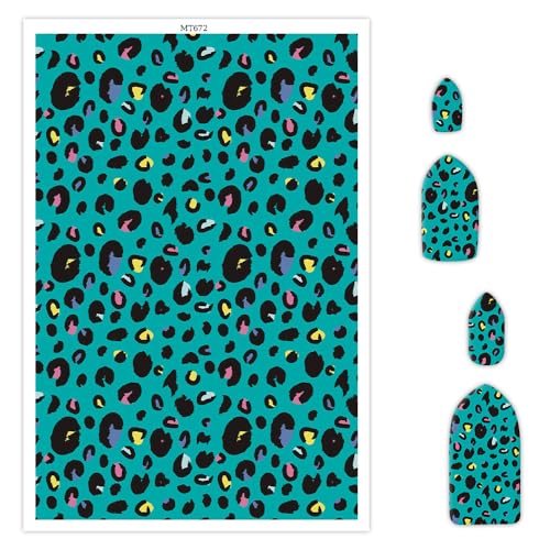 OTCRAFT 10 Blatt Ton-Transferpapier für Ohrringe und Polymer-Ton, Design-Wassertransferpapier für Polymerton, Schmuck, Halsketten, Anhänger, Bastelbedarf, Leopardenmuster, 14 x 10 cm OTCRAFT 10 Blatt Ton-Transferpapier für Ohrringe und Polymer-Ton, Design-Wassertransferpapier für Polymerton, Schmuck, Halsketten, Anhänger, Bastelbedarf, Leopardenmuster, 14 x 10 cm von OTCRAFT