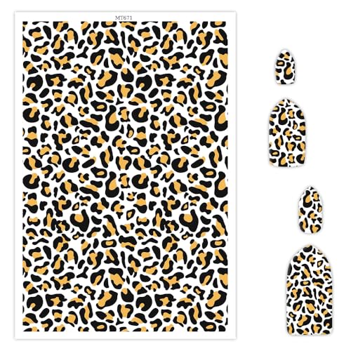 OTCRAFT 10 Blatt Ton-Transferpapier für Ohrringe und Polymer-Ton, Design-Wassertransferpapier für Polymerton, Schmuck, Halsketten, Anhänger, Bastelbedarf, Leopardenmuster, 14 x 10 cm OTCRAFT 10 Blatt Ton-Transferpapier für Ohrringe und Polymer-Ton, Design-Wassertransferpapier für Polymerton, Schmuck, Halsketten, Anhänger, Bastelbedarf, Leopardenmuster, 14 x 10 cm von OTCRAFT