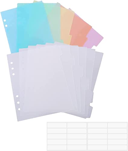 OTCRAFT 11 x A5-Trennblätter für 6-Ringbuch, mit verstärktem Rand und 20 Registern, Papier-Index-Trennblätter, Kategorie-Seite, Registerkarten, Stanzschablonen und Stempel-Aufbewahrungsordner OTCRAFT 11 x A5-Trennblätter für 6-Ringbuch, mit verstärktem Rand und 20 Registern, Papier-Index-Trennblätter, Kategorie-Seite, Registerkarten, Stanzschablonen und Stempel-Aufbewahrungsordner von OTCRAFT