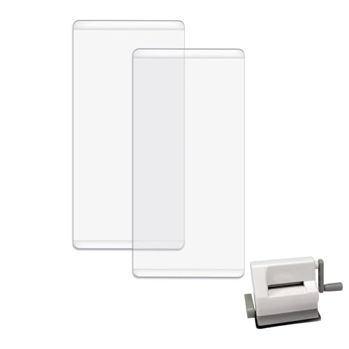 OTCRAFT 2 Stück/1 Paar Mini-Schneidepads für Stanzmaschine; transparente Polycarbonat-Kunststoff-Mini-Schneideplatten, Schneidpads, Stanzplatten, 14 x 6,5 cm, Dicke: 4 mm OTCRAFT 2 Stück/1 Paar Mini-Schneidepads für Stanzmaschine; transparente Polycarbonat-Kunststoff-Mini-Schneideplatten, Schneidpads, Stanzplatten, 14 x 6,5 cm, Dicke: 4 mm von OTCRAFT
