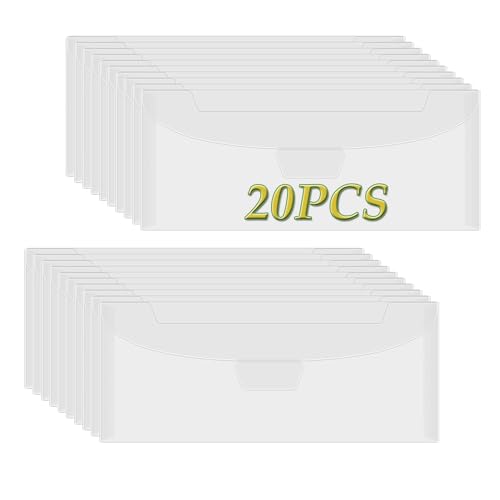 OTCRAFT 20 Stück 23,9 x 9,9 cm Stempel- und Stanzschablonen-Aufbewahrungstaschen, wiederverschließbar, transparente Kunststoffbeutel, Aufbewahrung für Stanzformen, Stempel, Basteln für Bastelarbeiten, OTCRAFT 20 Stück 23,9 x 9,9 cm Stempel- und Stanzschablonen-Aufbewahrungstaschen, wiederverschließbar, transparente Kunststoffbeutel, Aufbewahrung für Stanzformen, Stempel, Basteln für Bastelarbeiten, von OTCRAFT