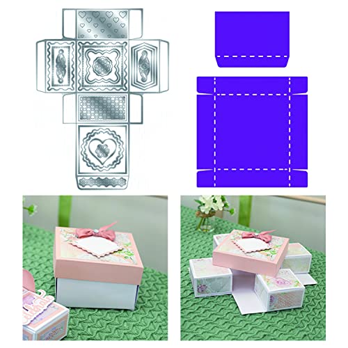 OTCRAFT 3D-Geschenkboxen, Metall-Stanzformen, Blumen und Schmetterlinge, Clip-Stanzschablonen für DIY, Scrapbooking, dekoratives Prägepapier, Leder, Scrapbooking, Kartenherstellung OTCRAFT 3D-Geschenkboxen, Metall-Stanzformen, Blumen und Schmetterlinge, Clip-Stanzschablonen für DIY, Scrapbooking, dekoratives Prägepapier, Leder, Scrapbooking, Kartenherstellung von OTCRAFT