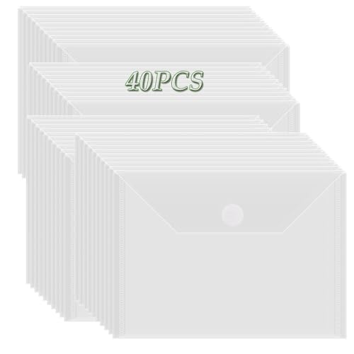 OTCRAFT 40 Stück/Set 17,8 x 12,7 cm transparente Stempel- und Stanz-Aufbewahrungstaschen, Kunststoff-Umschläge, DIY, Scrapbooking, Aufbewahrung, Stanzformen für Schablonen, Aufbewahrung, OTCRAFT 40 Stück/Set 17,8 x 12,7 cm transparente Stempel- und Stanz-Aufbewahrungstaschen, Kunststoff-Umschläge, DIY, Scrapbooking, Aufbewahrung, Stanzformen für Schablonen, Aufbewahrung, von OTCRAFT